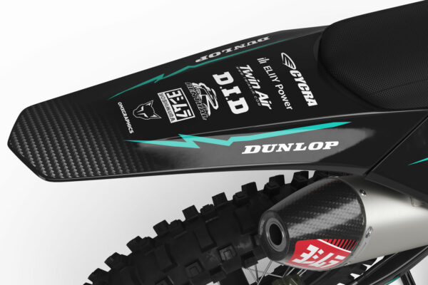 Kit déco motocross GasGas - Carbon 3