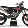 Kit déco motocross GasGas - Carbon - Rouge