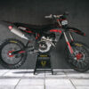 Kit déco motocross GasGas - Carbon - Rouge Promo
