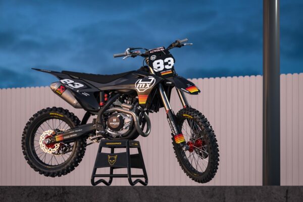 Kit déco motocross GasGas - Charge - Orange Promo