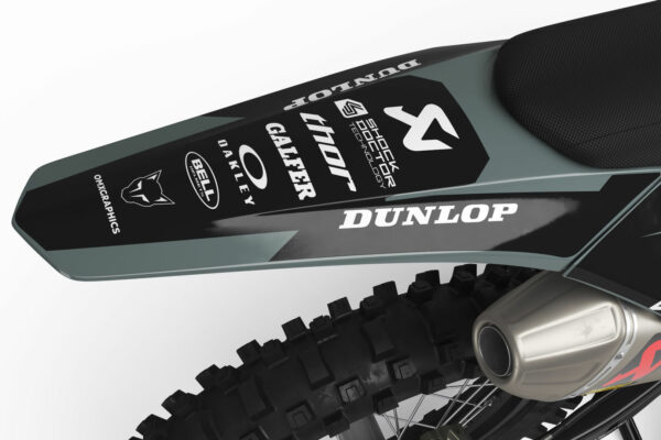 Kit déco motocross GasGas - Chimera - Gris 3