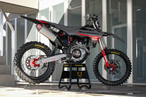 Kit déco motocross GasGas - Competition - Gris Promo