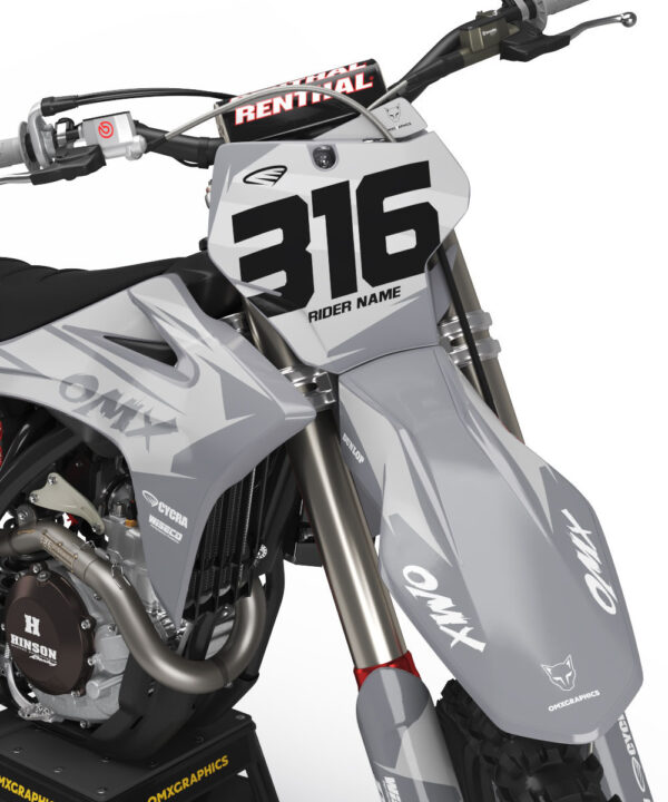 Kit déco motocross GasGas - Creed - Gris 2