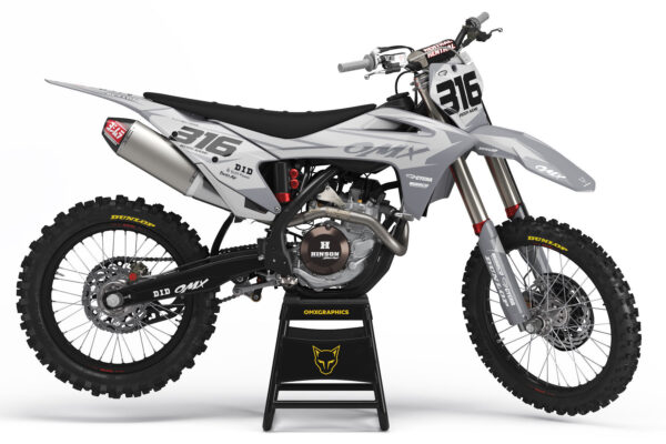 Kit déco motocross GasGas - Creed - Gris