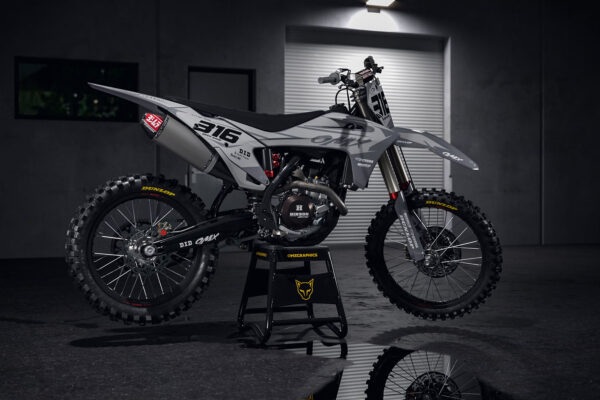 Kit déco motocross GasGas - Creed - Gris Promo