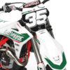 Kit déco motocross GasGas - Dagger - Blanc 2