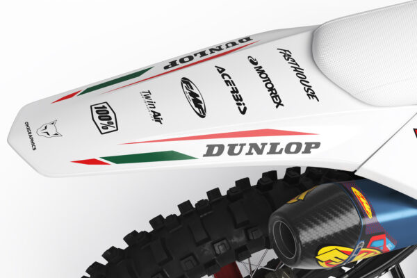 Kit déco motocross GasGas - Dagger - Blanc 3