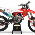 Kit déco motocross GasGas - Energy - Rouge