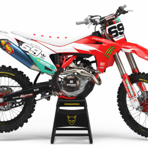 Kit déco motocross GasGas - Energy - Rouge