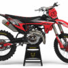 Kit déco motocross GasGas - Enigma - Rouge