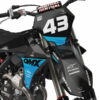 Kit déco motocross GasGas - Frost - Bleu 2
