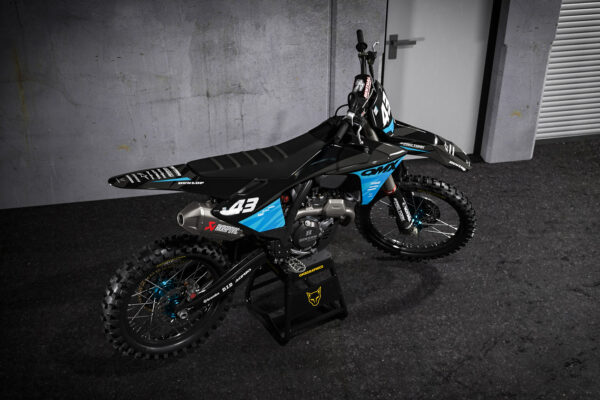 Kit déco motocross GasGas - Frost - Bleu Promo