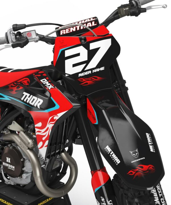 Kit déco motocross GasGas - Fury 2