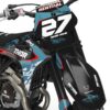 Kit déco motocross GasGas - Fury - Bleu 2