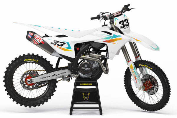 Kit déco motocross GasGas - Glitch