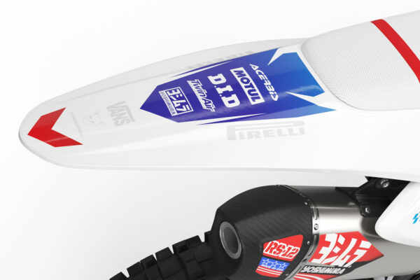 Kit déco motocross GasGas - Glitch - Rouge Bleu 3