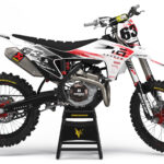 Kit déco motocross GasGas - Hangout - Rouge