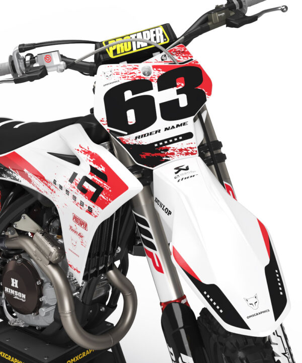 Kit déco motocross GasGas - Hangout - Rouge 2