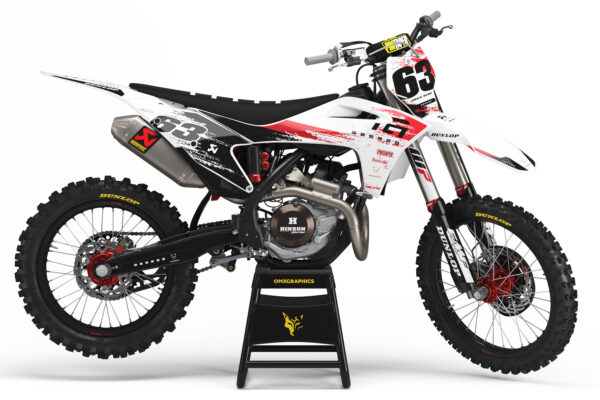 Kit déco motocross GasGas - Hangout - Rouge