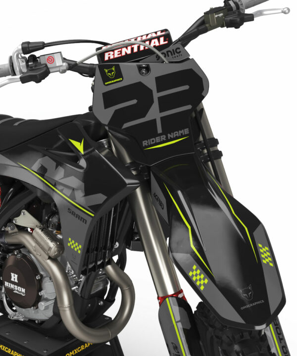 Kit déco motocross GasGas - Holeshot - Gris 2