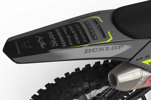 Kit déco motocross GasGas - Holeshot - Gris 3