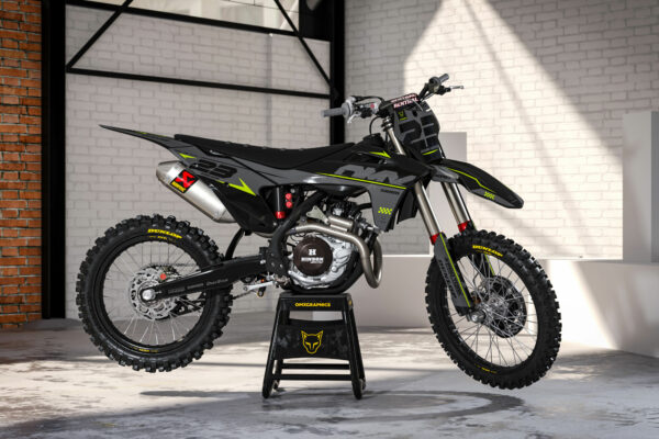 Kit déco motocross GasGas - Holeshot - Gris Promo