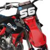 Kit déco motocross GasGas - Instinct - Rouge 2