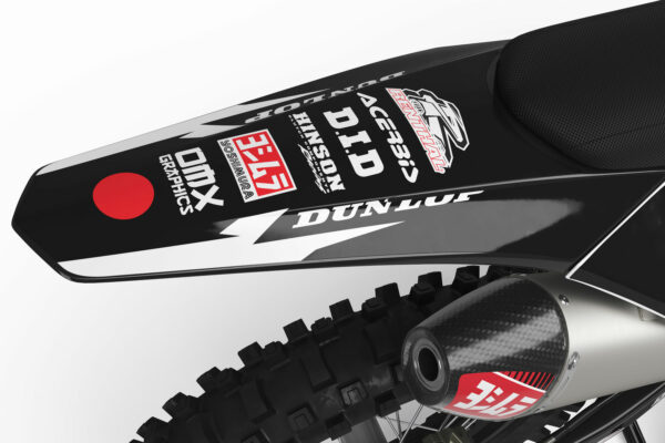 Kit déco motocross GasGas - Japan - Blanc 3