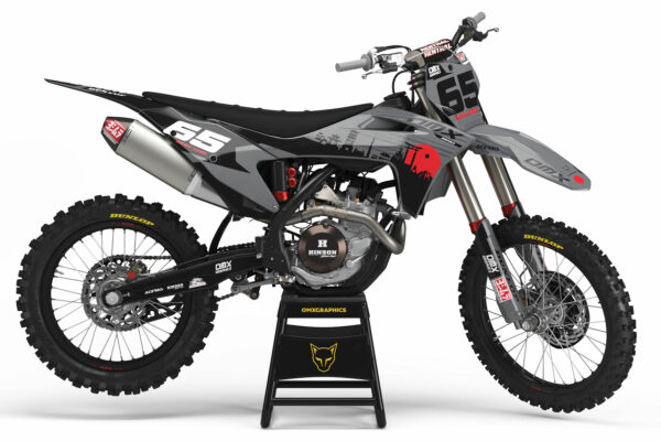 Kit déco motocross GasGas - Japan - Gris