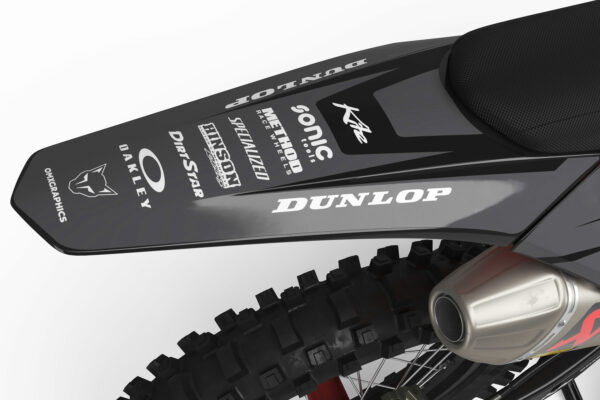 Kit déco motocross GasGas - Local - Rouge 3