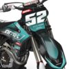 Kit déco motocross GasGas - Ominous - Bleu 2