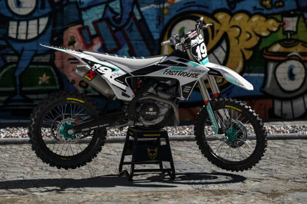 Kit déco motocross GasGas - Phantom - Blanc Promo