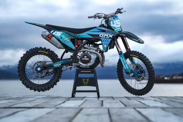 Kit déco motocross GasGas - Pixel Promo