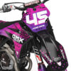 Kit déco motocross GasGas - Pixel - Rose 2