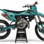 Kit déco motocross GasGas - Punch - Teal
