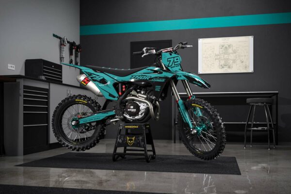 Kit déco motocross GasGas - Punch - Teal Promo