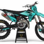 Kit déco motocross GasGas - Race - Bleu