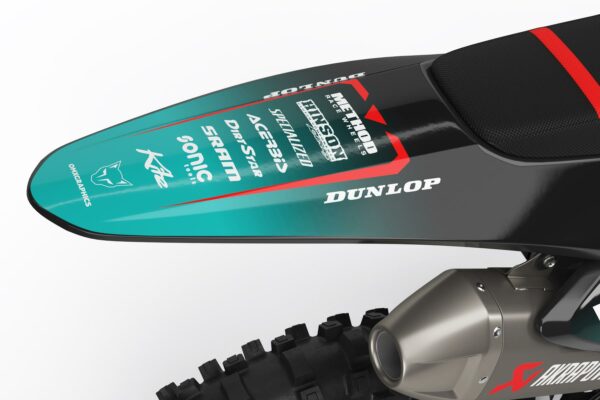 Kit déco motocross GasGas - Reckless - Bleu 3