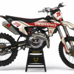 Kit déco motocross GasGas - Redline - Retro Beige