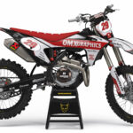 Kit déco motocross GasGas - Redline - Retro Gris