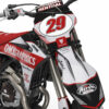 Kit déco motocross GasGas - Redline - Retro Gris 2