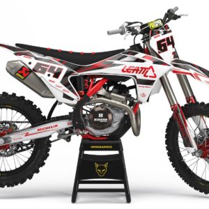 Kit déco motocross GasGas - Rhyme - Blanc