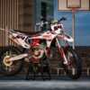 Kit déco motocross GasGas - Rhyme - Blanc Promo