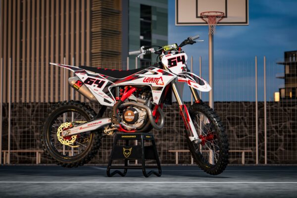 Kit déco motocross GasGas - Rhyme - Blanc Promo