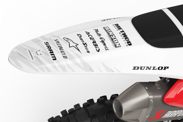 Kit déco motocross GasGas - Ripcore - Rouge 3