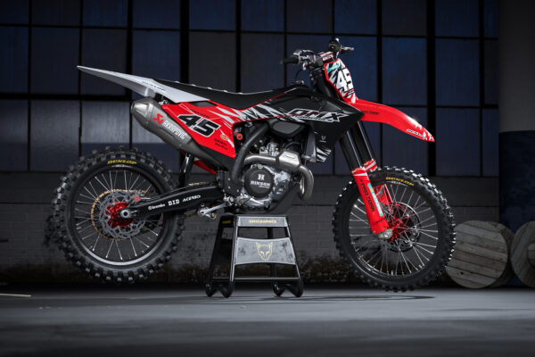 Kit déco motocross GasGas - Ripcore - Rouge Promo