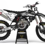 Kit déco motocross GasGas - Rival - Blanc