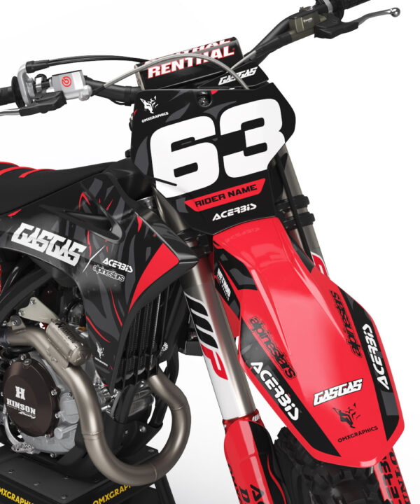 Kit déco motocross GasGas - Siberian 2