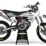 Kit déco motocross GasGas - Sleek - Blanc
