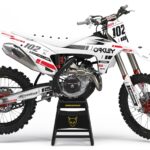 Kit déco motocross GasGas - Split - Blanc